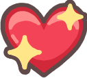 Heart Sparkling Emoji